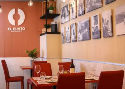 DINNING AREA EL PUNTO RESTAURANT IN VEJER DE LA FRONTERA