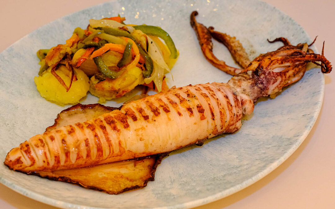 Calamar de Potera El Punto Restaurante en Vejer de la Frontera