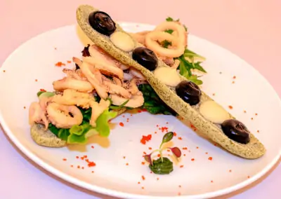 SQUID “DE POTERA” SANDWICH EL PUNTO RESTAURANT IN VEJER DE LA FRONTERA