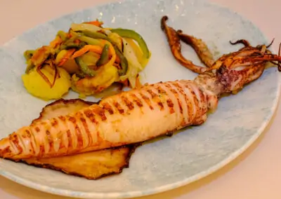 SQUID “DE POTERA” FROM BARBATE EL PUNTO RESTAURANT IN VEJER DE LA FRONTERA