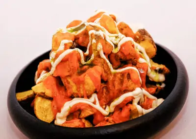 SPICY FRIED POTATOES EL PUNTO RESTAURANT IN VEJER DE LA FRONTERA