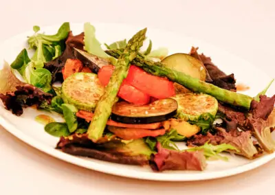 ASSORTED GRILLED VEGETABLES EL PUNTO RESTAURANT IN VEJER DE LA FRONTERA