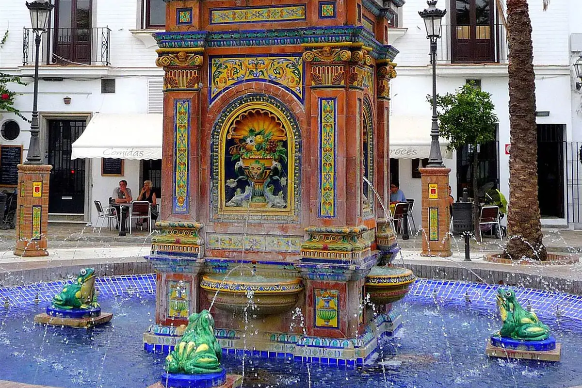 Plaza de España en Vejer de la Frontera